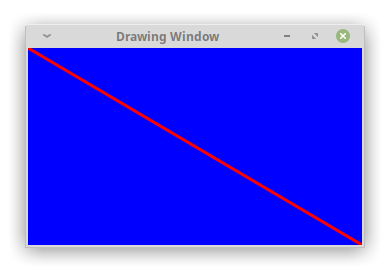 GTK-Beispielformular mit Zeichencode in der Methode do_draw